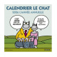 Calendrier mural mensuel LE CHAT - 29 x 29 cm