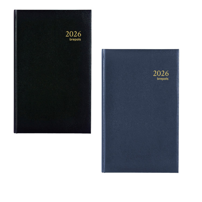 Agenda Brepols BREFIX - 11,3 x 18,2 cm - 1 dag per pagina Agenda Brepols BREFIX - 11,3 x 18,2 cm - 1 dag per pagina