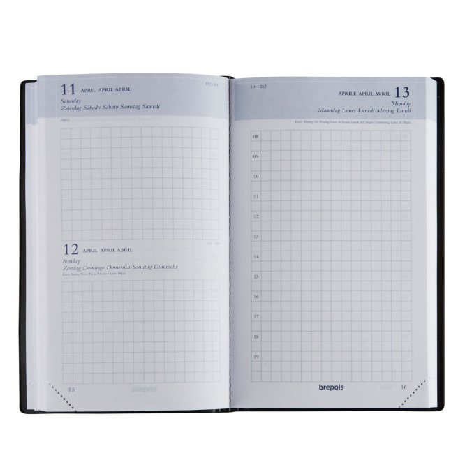 Agenda Brepols BUILDING - 10 x 16,5 cm - 1 jour par page Agenda Brepols BUILDING - 10 x 16,5 cm - 1 jour par page