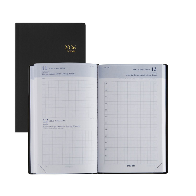 Agenda Brepols BUILDING - 10 x 16,5 cm - 1 jour par page Agenda Brepols BUILDING - 10 x 16,5 cm - 1 jour par page