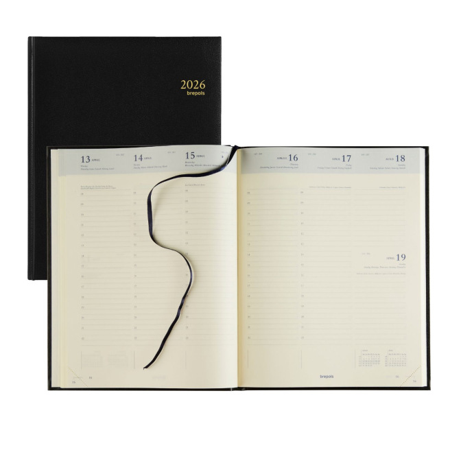 Agenda Brepols CONCORDE - 21 x 27 cm - 1 semaine sur 2 pages
