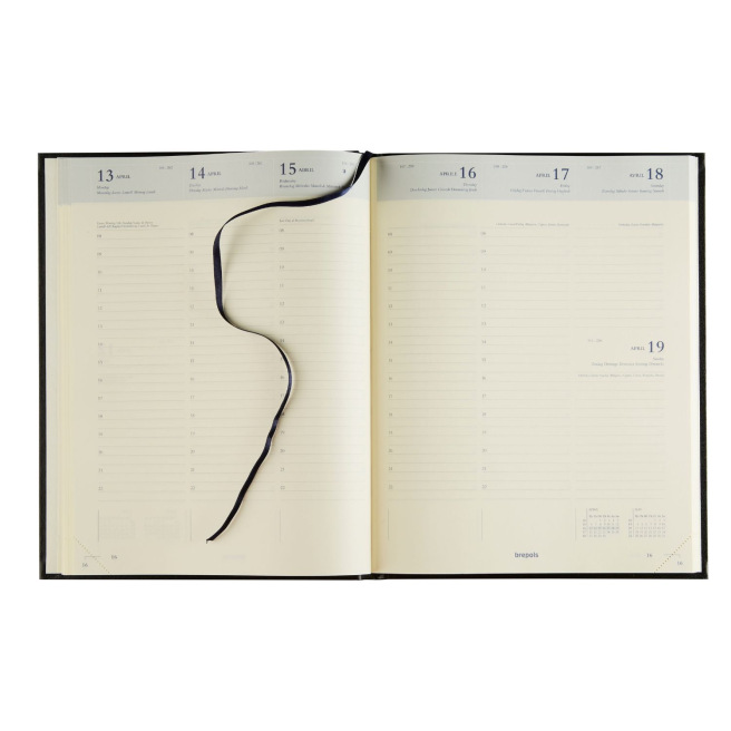 Agenda Brepols CONCORDE - 21 x 27 cm - 1 semaine sur 2 pages