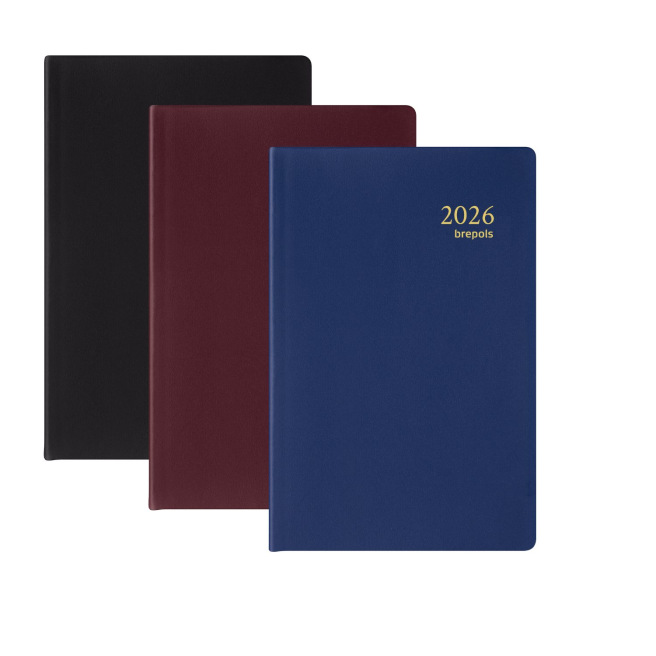 Agenda Brepols DELTA - 8,1 x 12 cm - 1 week op 2 pagina's