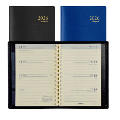 Agenda Brepols DELTA - 8,1 x 12 cm - 1 semaine sur 2 pages