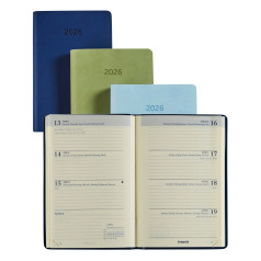 Agenda Brepols DELTA - 8,1 x 12 cm - 1 semaine sur 2 pages