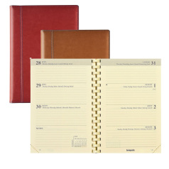 Agenda Brepols DELTA - 8,1 x 12 cm - 1 semaine sur 2 pages