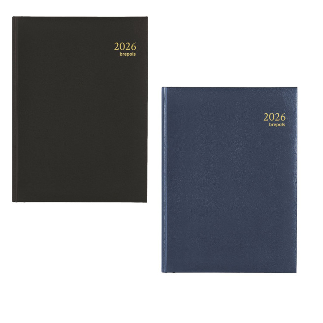 Brepols EURO-agenda - 14,8 x 21 cm - 1 dag per pagina Brepols EURO-agenda - 14,8 x 21 cm - 1 dag per pagina