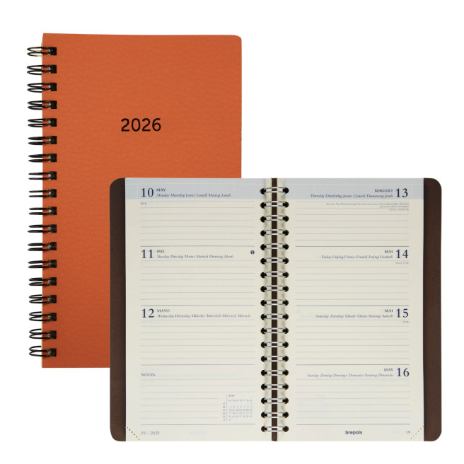 Agenda Brepols INTERPLAN - 9 x 16 cm - 1 semaine sur 2 pages Agenda Brepols INTERPLAN - 9 x 16 cm - 1 semaine sur 2 pages