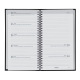 Agenda Brepols NOTAVISION - 9 x 16 cm - 1 semaine sur 2 pages + notes - couverture Dubletta