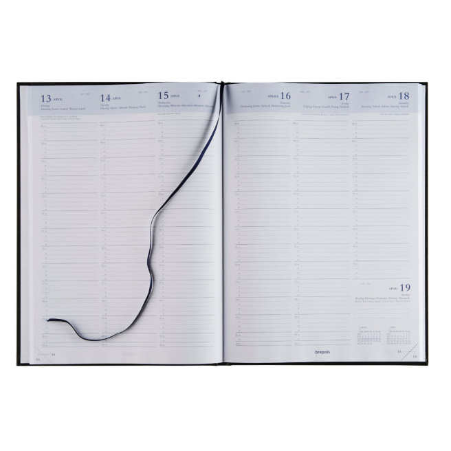 Brepols OMEGA Agenda - 21 x 29 cm - 1 week over 2 pagina's Brepols OMEGA Agenda - 21 x 29 cm - 1 week over 2 pagina's