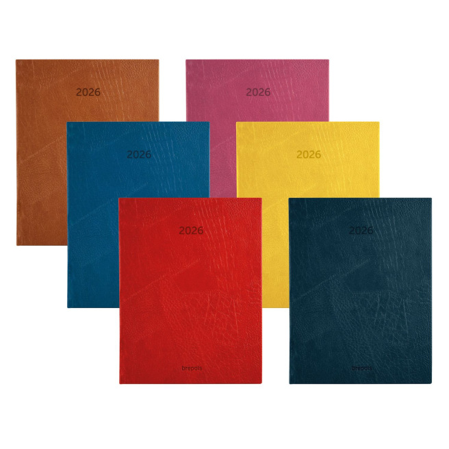 Agenda Brepols OPTIVISION LARGE FR - 17 x 22 cm - 1 semaine sur 2 pages