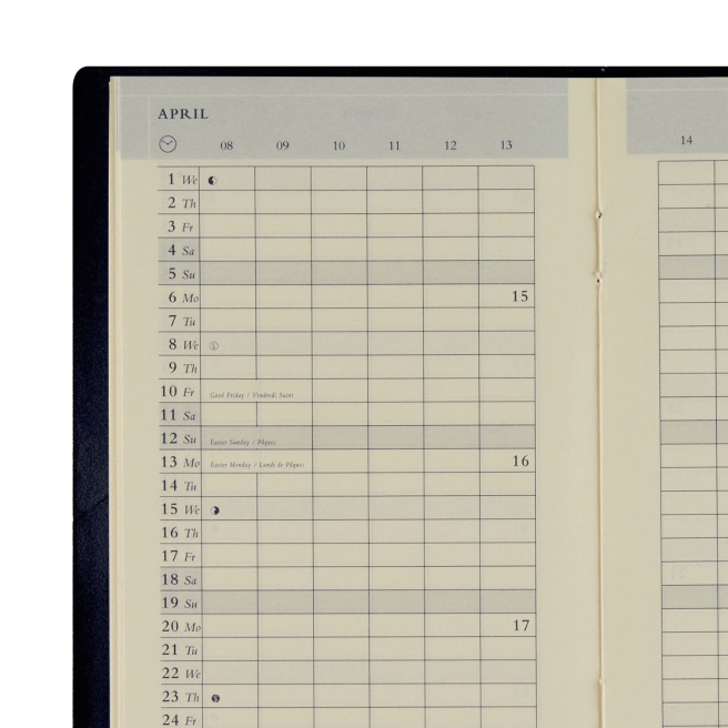 Agenda Brepols PLAN-O-RAMA - 9,2 x 16 cm - 1 mois sur 2 pages Agenda Brepols PLAN-O-RAMA - 9,2 x 16 cm - 1 mois sur 2 pages