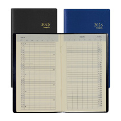 Agenda Brepols PLAN-O-RAMA - 9,2 x 16 cm - 1 mois sur 2 pages Agenda Brepols PLAN-O-RAMA - 9,2 x 16 cm - 1 mois sur 2 pages
