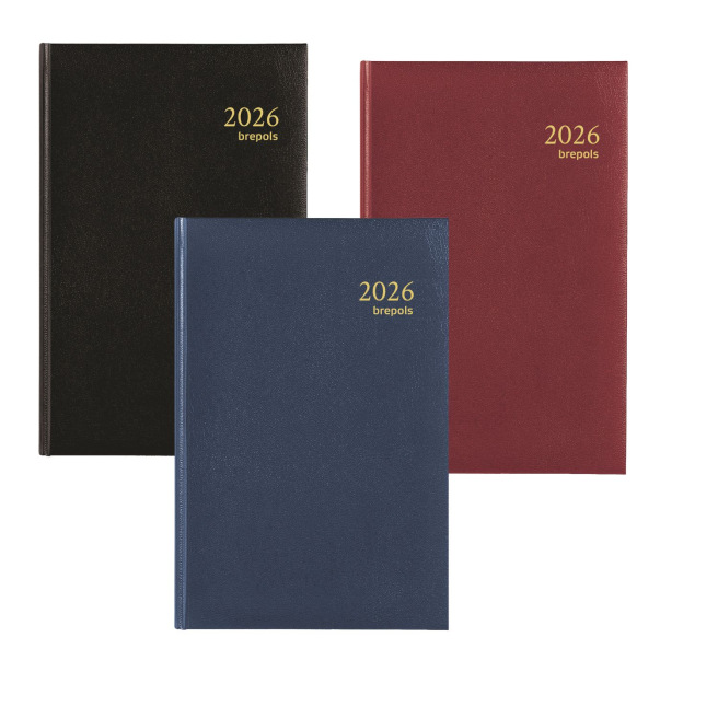 Agenda Brepols SATURNUS 216 - 13,3  x 20,8 cm - 1 jour par page