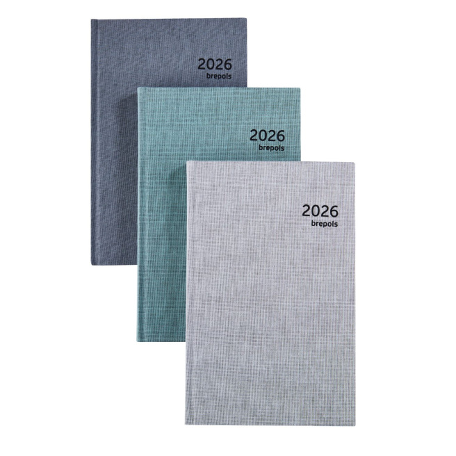 Agenda Brepols SATURNUS 216 - 13,3  x 20,8 cm - 1 jour par page