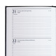 Agenda Brepols SATURNUS 221 - 13,3  x 20,8 cm - 2 jours par page