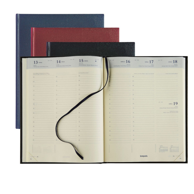 Agenda Brepols TIMING - 17 x 22 cm - 1 semaine sur 2 pages