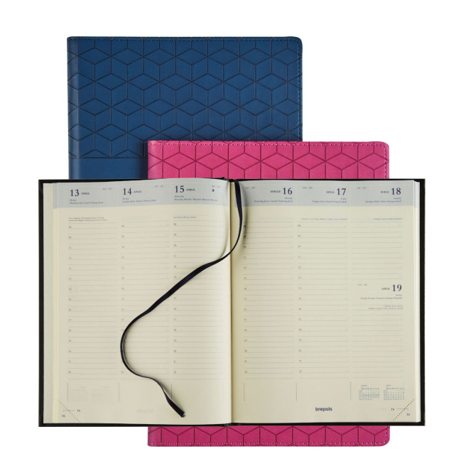 Agenda Brepols TIMING - 17 x 22 cm - 1 semaine sur 2 pages