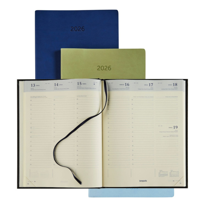 Agenda Brepols TIMING - 17 x 22 cm - 1 semaine sur 2 pages