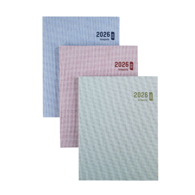 Agenda Brepols TIMING - 17 x 22 cm - 1 semaine sur 2 pages