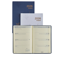 Agenda Brepols DELTA - 8,1 x 12 cm - 1 semaine sur 2 pages
