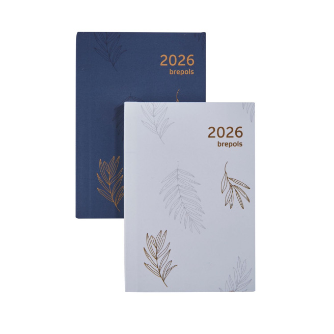 Agenda Brepols DELTA - 8,1 x 12 cm - 1 week op 2 pagina's