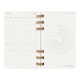 Agenda Moleskine WEEKLY & MONTHLY LIFE PLANNER - XL 19 x 25 cm - 1 semaine sur 2 pages