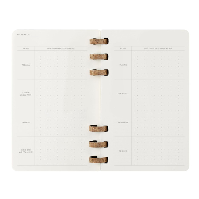 Agenda Moleskine WEEKLY & MONTHLY LIFE PLANNER - XL 19 x 25 cm - 1 semaine sur 2 pages Agenda Moleskine WEEKLY & MONTHLY LIFE PLANNER - XL 19 x 25 cm - 1 semaine sur 2 pages