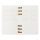 Agenda Moleskine WEEKLY & MONTHLY LIFE PLANNER - XL 19 x 25 cm - 1 semaine sur 2 pages