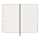 Agenda Moleskine - Large 13 x 21 cm - 1 semaine sur 2 pages avec notes