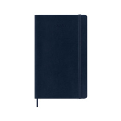 Agenda Moleskine - Large 13 x 21 cm - 1 semaine sur 2 pages avec notes Agenda Moleskine - Large 13 x 21 cm - 1 semaine sur 2 pages avec notes