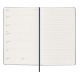 Agenda Moleskine - Large 13 x 21 cm - 1 semaine sur 2 pages avec notes