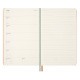 Agenda Moleskine - Large 13 x 21 cm - 1 semaine sur 2 pages avec notes
