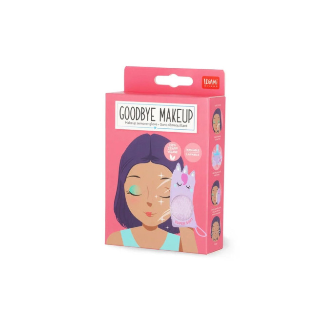 LEGAMI Goodbye Makeup! Make-up verwijderende handschoen! LEGAMI Goodbye Makeup! Make-up verwijderende handschoen!