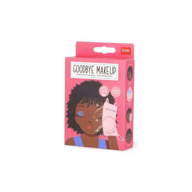 LEGAMI Goodbye Makeup! Make-up verwijderende handschoen! LEGAMI Goodbye Makeup! Make-up verwijderende handschoen!