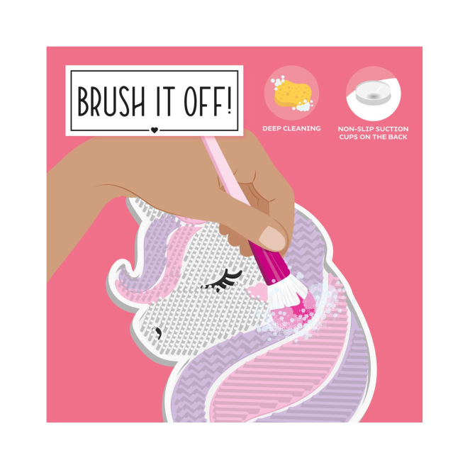 Tapis de nettoyage pour pinceaux de maquillage LEGAMI Brush It Off