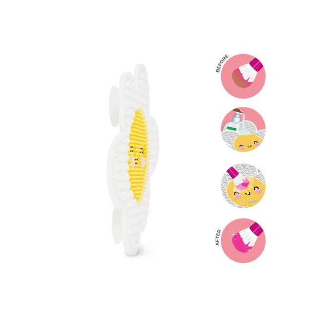 Schoonmaakmat voor LEGAMI Brush It Off make-upborstels