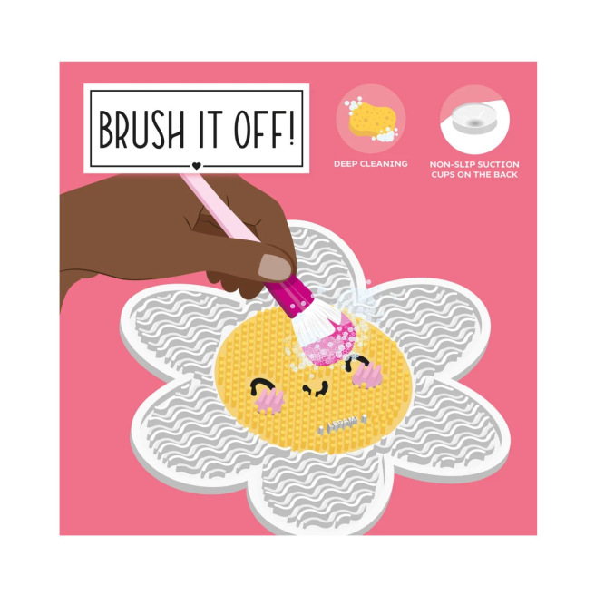 Schoonmaakmat voor LEGAMI Brush It Off make-upborstels