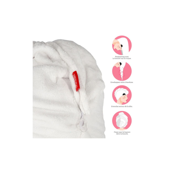 Serviette pour cheveux Legami LOVE MY HAIR Serviette pour cheveux Legami LOVE MY HAIR