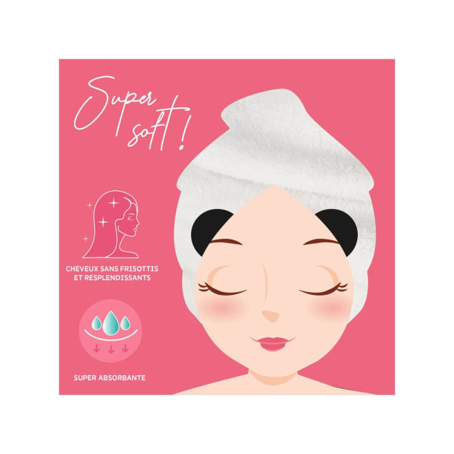 Serviette pour cheveux Legami LOVE MY HAIR