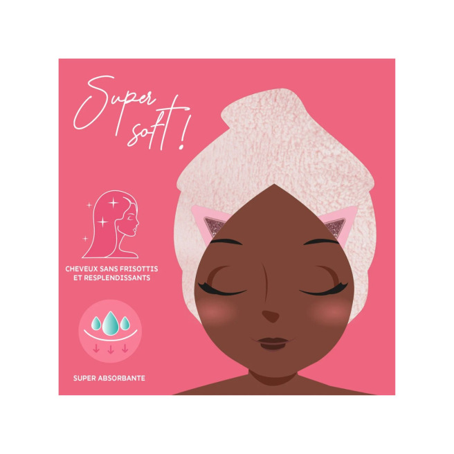 Serviette pour cheveux Legami LOVE MY HAIR Serviette pour cheveux Legami LOVE MY HAIR