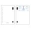 Exacompta memoblok kalender - 8,2 x 12 cm - 1 dag per pagina