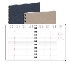 Agenda Exacompta EUROTIME 22W FOREVER - 18,5 x 22,5 cm - 1 week op 2 pagina's