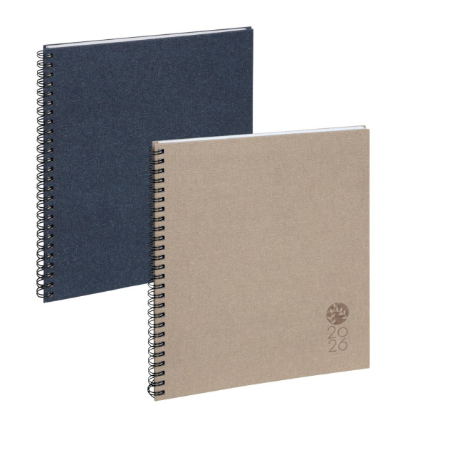 Agenda Exacompta EUROTIME 22W FOREVER - 18,5 x 22,5 cm - 1 semaine sur 2 pages