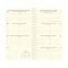 Agenda Exacompta EUROTIME 16S - 9 x 16 cm - 1 semaine sur 2 pages