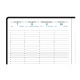 Agenda Exacompta HORIZONS 22 - 18 x 22,5 cm - 1 semaine sur 2 pages