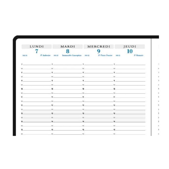 Agenda Exacompta HORIZONS 22 - 18 x 22,5 cm - 1 week op 2 pagina's Agenda Exacompta HORIZONS 22 - 18 x 22,5 cm - 1 week op 2 pagina's
