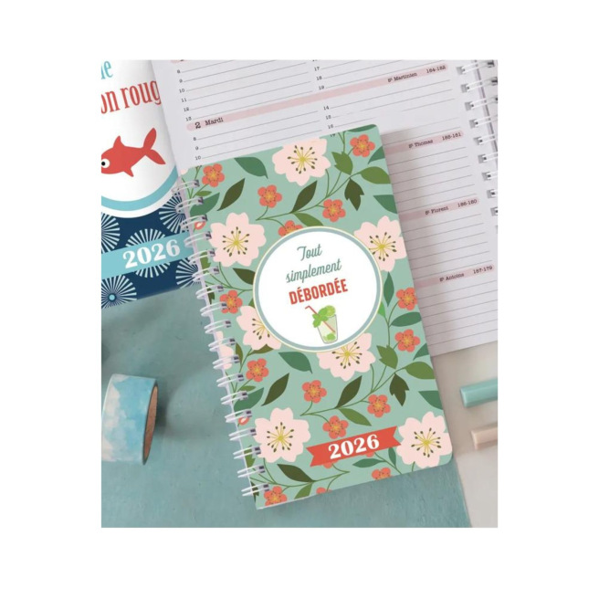 Agenda Exacompta LADY 16S - 9 x 16 cm - 1 semaine sur 2 pages avec notes Agenda Exacompta LADY 16S - 9 x 16 cm - 1 semaine sur 2 pages avec notes