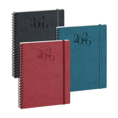 Agenda Exacompta HORIZONS 20S VISUEL - 15 x 21 cm - 1 semaine sur 2 pages