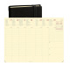 Agenda Quo Vadis AFFAIRES PRESTIGE - 10 x 15 cm - 1 semaine sur 2 pages - Silk